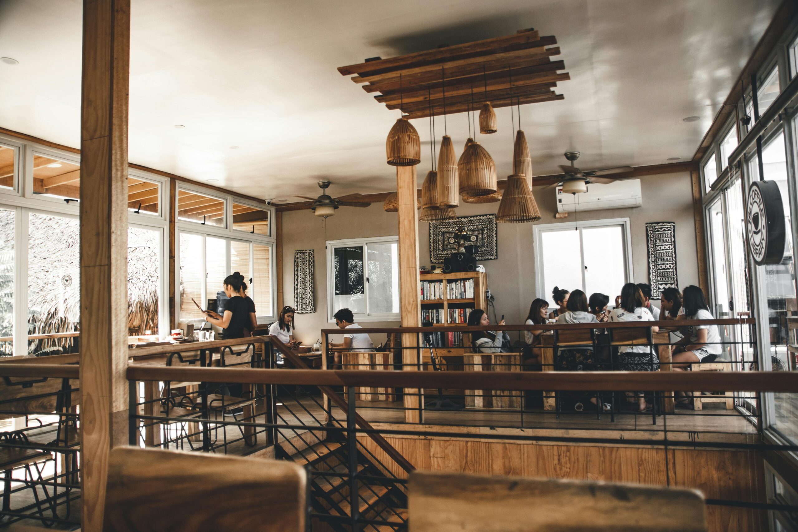 immagine di un ristorante alla moda e di successo